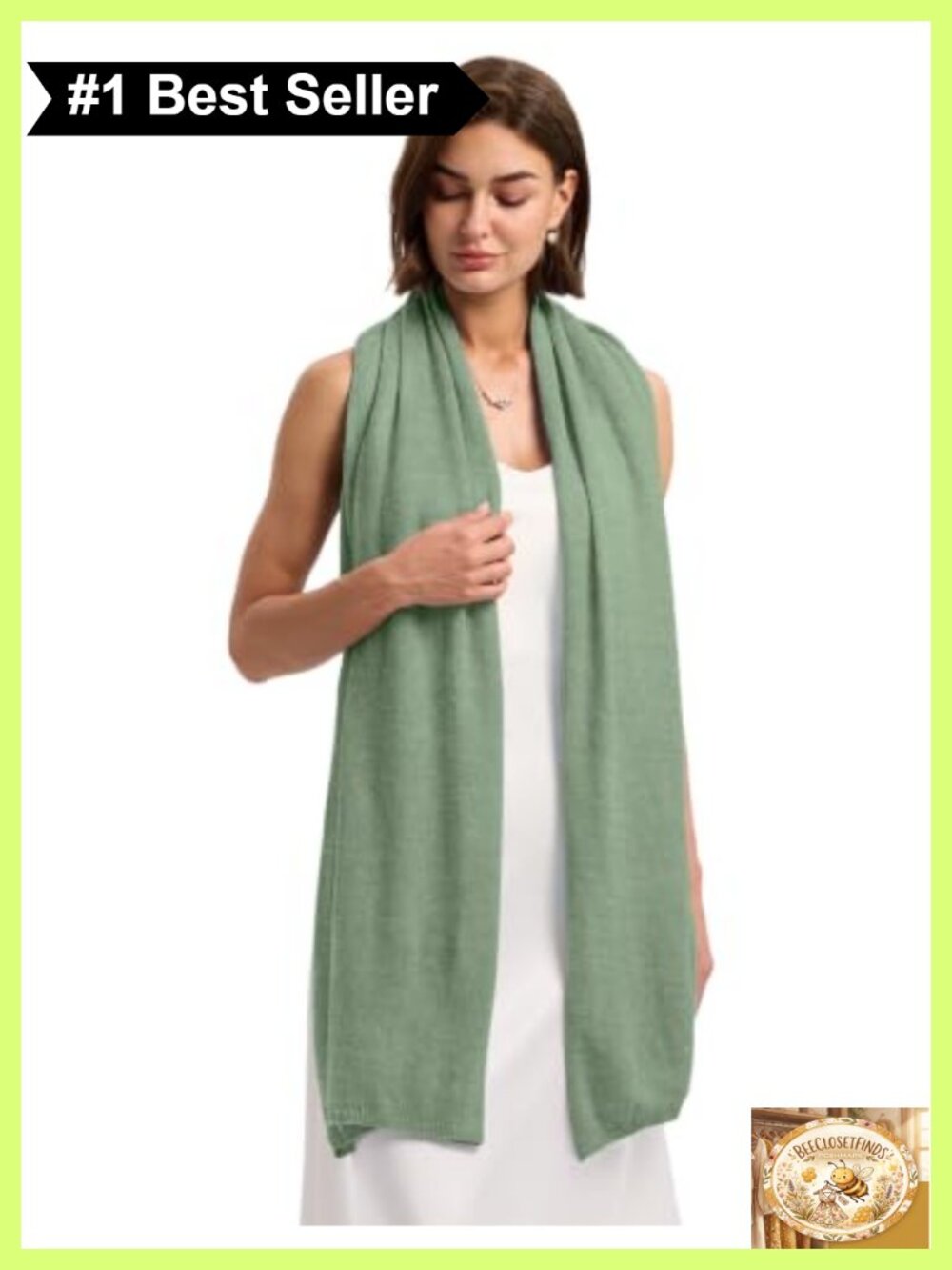 Wool Cashmere Blend Pashmina Wrap Shawl Large 79x26 Evening Travel